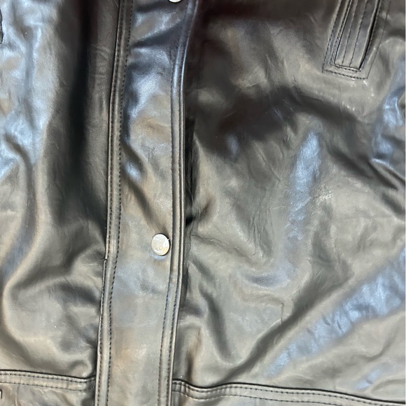 Emporio & Company Men’s Leather Jacket Xl - Picture 7 of 14